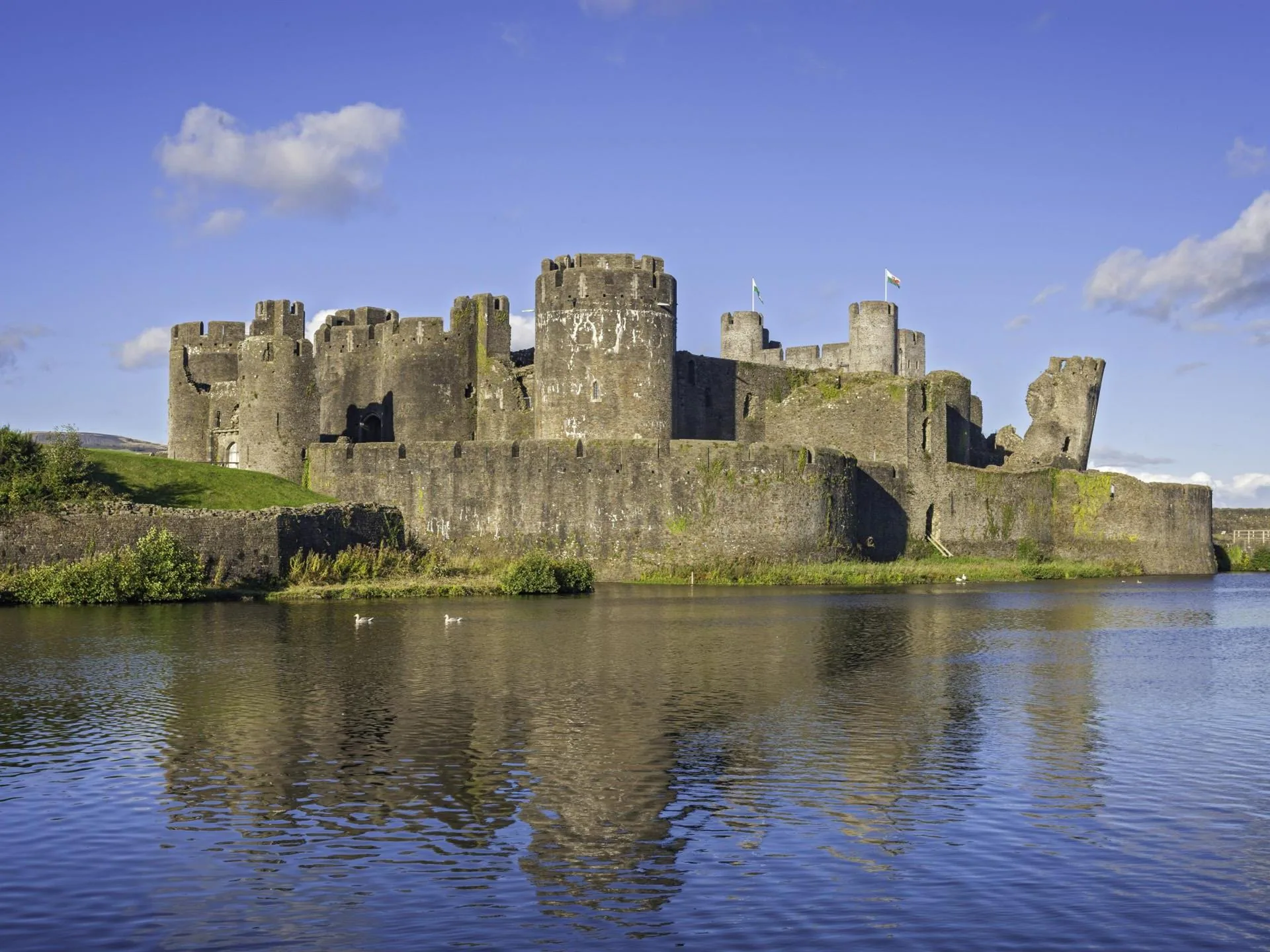 Houses in Caerphilly, South Wales