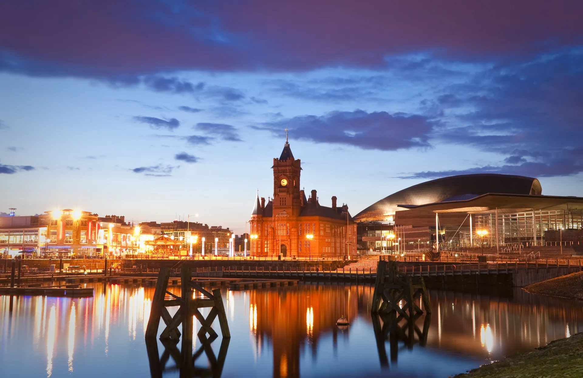 Houses in Cardiff, South Wales