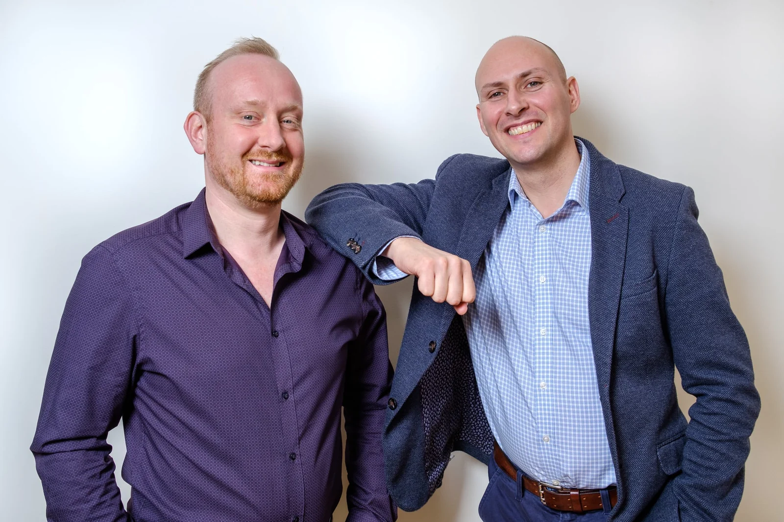 Jason Mumford and David Bartlett, founders of House Buyers Wales